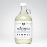 Rustic Strength Organic White Cleaning Vinegar | 5% (50 grain) Multi-Purpose Cleaner Lavender Half Gallon Glass