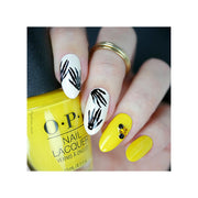 UberChic Beauty Halloween-08 Stamping Plate Dark Gray