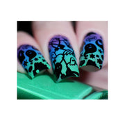 UberChic Beauty Halloween-07 Stamping Plate Gray