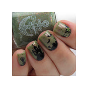 UberChic Beauty Halloween-06 Stamping Plate Dim Gray