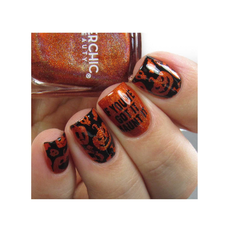 UberChic Beauty Halloween-06 Stamping Plate Sienna