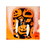 UberChic Beauty Halloween-06 Stamping Plate Black