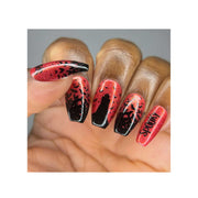 UberChic Beauty Halloween-07 Stamping Plate Rosy Brown
