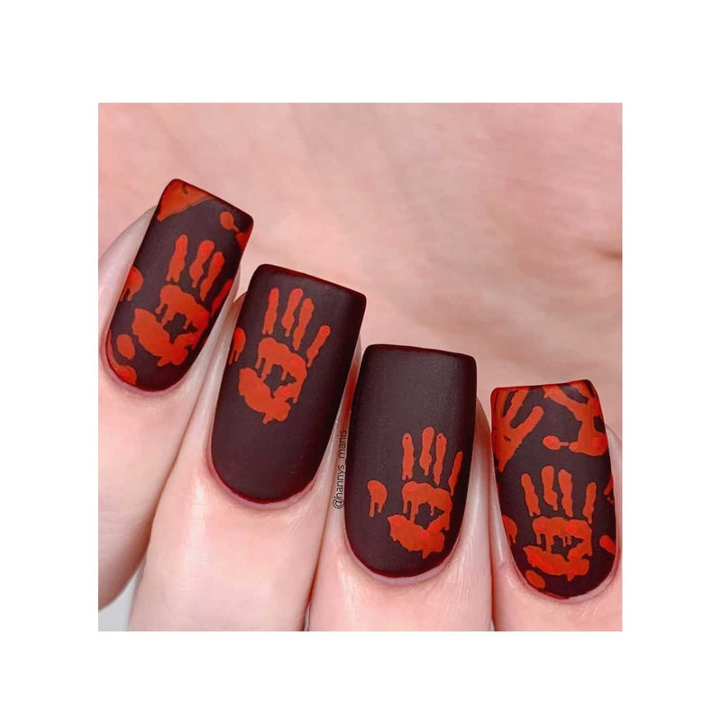 UberChic Beauty Halloween-07 Stamping Plate Tan