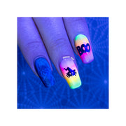 UberChic Beauty Halloween-08 Stamping Plate Royal Blue