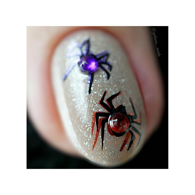 UberChic Beauty Halloween-10 Stamping Plate Dim Gray