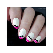 UberChic Beauty Halloween-10 Stamping Plate Dark Gray