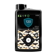 Peelz Halloween Bats for Medtronic MiniMed 770G & 780G Peelz/Stickers Black Whole System Peelz (front back + clip),Front Peelz