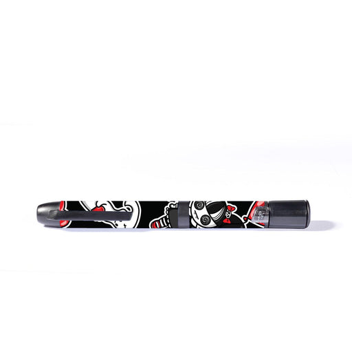 Peelz Halloween Valentine InPen - Smart Insulin Pen Peelz/Stickers White Smoke