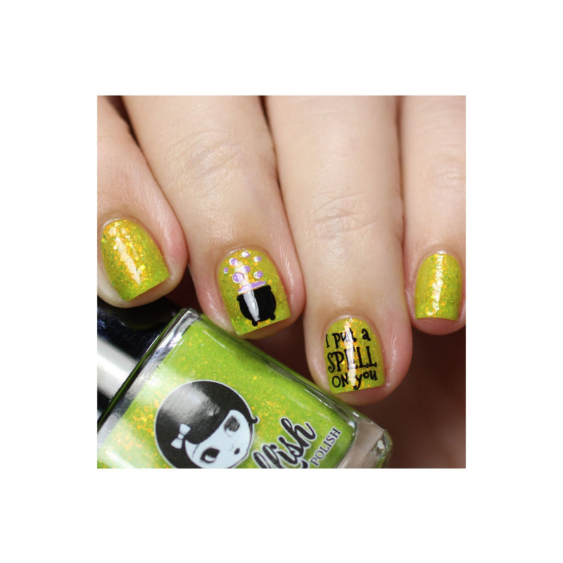 UberChic Beauty Halloween-05 Stamping Plate Tan
