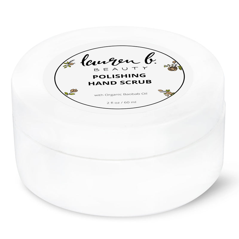 laurenbbeauty Polishing Hand Scrub- Organic & Vegan White Smoke