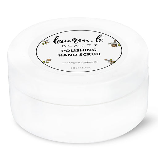 laurenbbeauty Polishing Hand Scrub- Organic & Vegan White Smoke