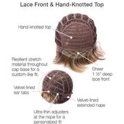 VIP Extensions Gabor Epic Wig, Sheer Lace Front and Hand-Knotted Top Wig Dim Gray GL1-2-Double Espresso / Average,GL2-6 Black Coffee / Average,GL2-6 Black Coffee / Large,GL4-8 Dark Chocolate / Average,GL4-8 Dark Chocolate / Large,GL6-30 Mahogany / Average,GL6-30 Mahogany / Large,GL8-10 Dark Chestnut / Average,GL8-10 Dark Chestnut / Lar
