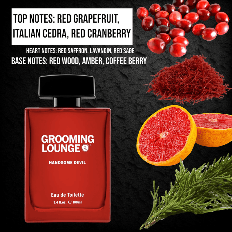 Grooming Lounge Grooming Lounge Handsome Devil EDT Colognes Black