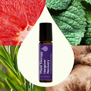 Plant Therapy Hangover Recovery Pre-Diluted Roll-On Essential Oil Seashell 10 mL