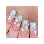 UberChic Beauty Let It Snow Stamping Plate Rosy Brown