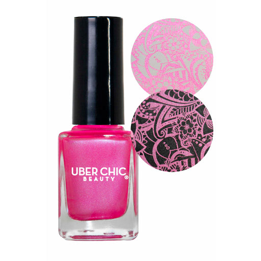 UberChic Beauty Happy Birthday To Me - Stamping Polish Stamping Polish Pale Violet Red