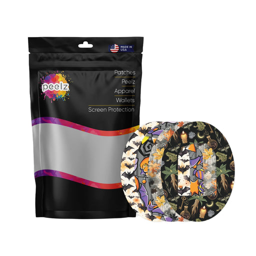 Peelz Haunted Variety Pod Patch Tape - Pump Peelz Patch Medical Tape White Smoke 12-Pack (Set of 12 Patches),4-Pack (Set of 4 Patches)