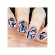 UberChic Beauty Haunted Snow Stamping Plate Gray