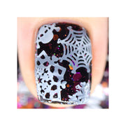 UberChic Beauty Haunted Snow Stamping Plate Thistle
