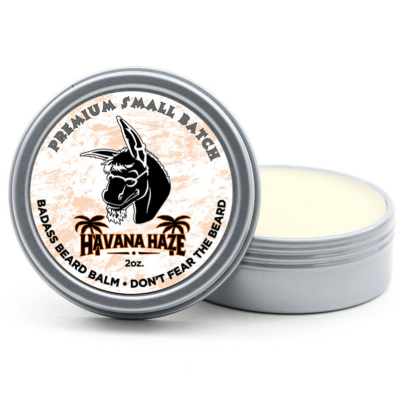 Badass Beard Care Havana Haze Beard Balm BALM Light Gray