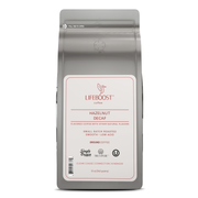 Lifeboost Coffee Hazelnut Decaf Decaf Roast Light Gray Ground / 1