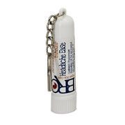 By Robin Creations Headache Ease Aromatherapy Inhaler Aromatherapy Gray Plastic - with a keychain