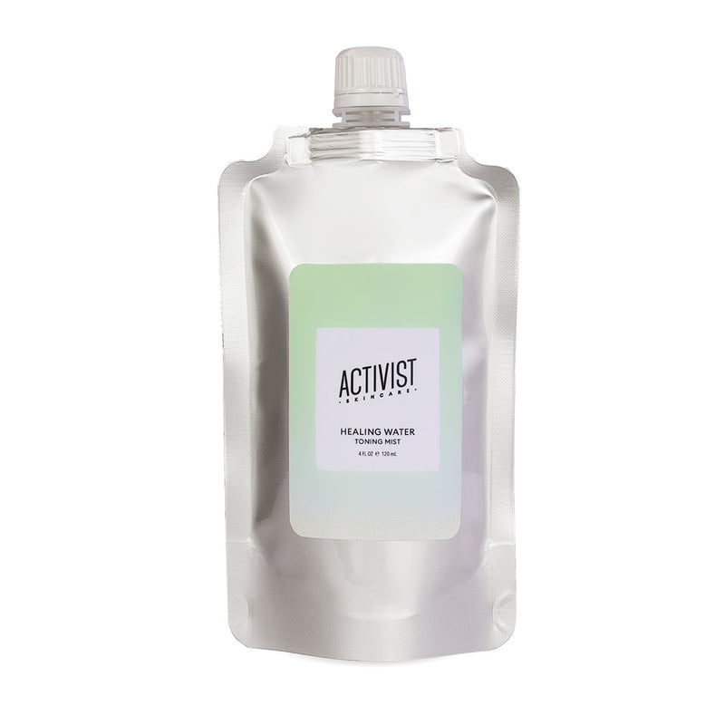 Activist Skincare Healing Water Toning Mist Step 2: Hydrate Light Gray Refill (120 mL)