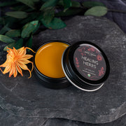 Chagrin Valley Soap & Salve Lip Balm: Soothing Healing Herbs Lip Balm Dark Slate Gray 0.5 fl oz Tin