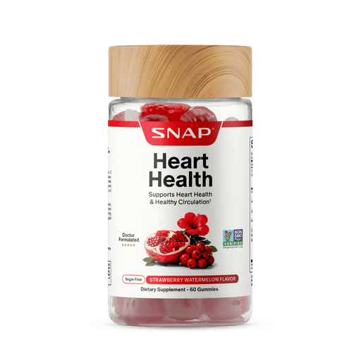 Snap Supplements Heart Health Gummies White Smoke