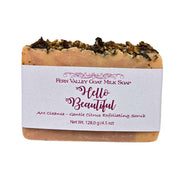 Fern Valley Soap Natural Goat Milk Soap | Exfoliating Scrub | Hello Beautiful AM Cleanse Goat Milk Soap Thistle