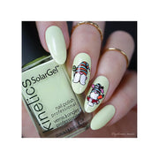 UberChic Beauty Hello Spring Stamping Plate Dark Gray