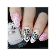 UberChic Beauty Hello Spring Stamping Plate Gray