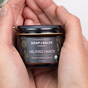 Chagrin Valley Soap & Salve Body Balm: Helping Hands Balm Hand Creams Light Pink 2 fl oz Jar