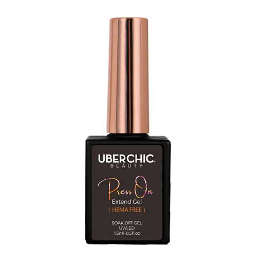 UberChic Beauty Soak-Off Nail Extension Extend Gel - HEMA-Free Gel Polish Tan