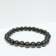 ZAQ Skin & Body Hematite Bracelet - Grounding White Smoke 6mm,8mm,10mm