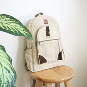 Love of Earth Co. Hemp Backpack White Smoke