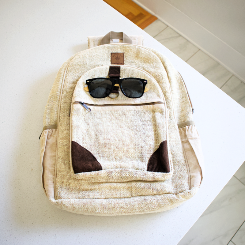 Love of Earth Co. Hemp Backpack Lavender