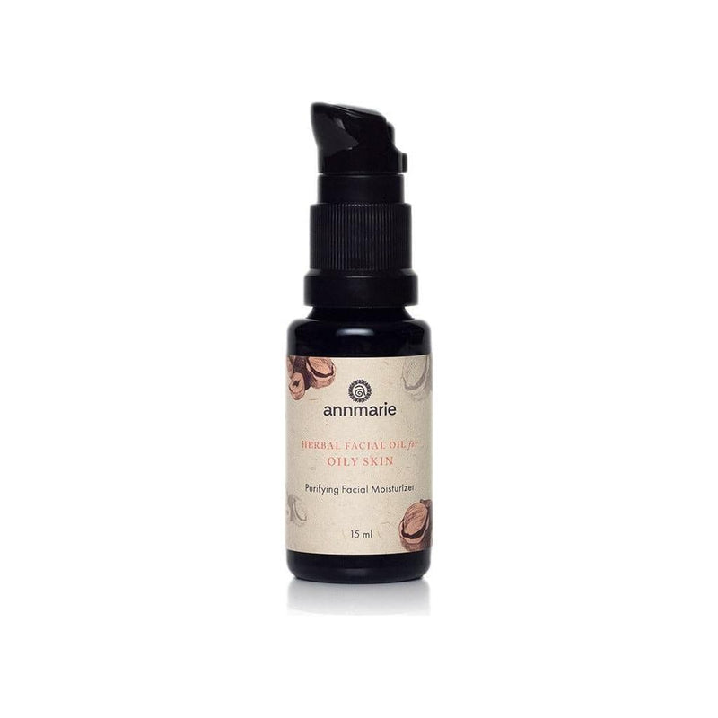 Annmarie Skin Care Herbal Facial Oil for Oily Skin (15ml)- Collective HIDDEN White Smoke