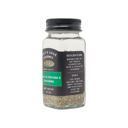 SageWork Organics Herbs de Provence – Classic French Herb Blend Lavender