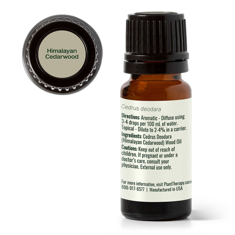 Plant Therapy Himalayan Cedarwood Essential Oil Essential Oil White Smoke 10 mL,30 mL