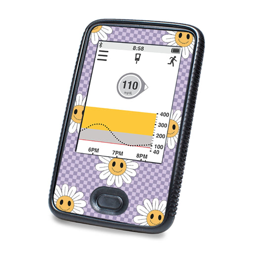 Peelz Hippie Halloween DEXCOM G6 Touchscreen Receiver Peelz/Stickers White Smoke