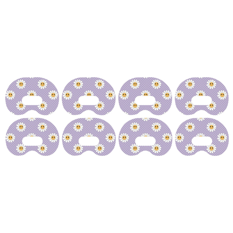 Peelz Hippie Halloween Medtronic Guardian Connect Patch Tape - Pump Peelz Patch Medical Tape White Smoke 4-Pack Medtronic CGM Tape