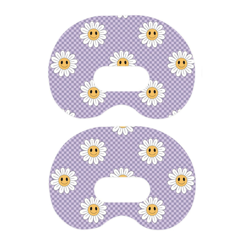 Peelz Hippie Halloween Medtronic Guardian Connect Patch Tape - Pump Peelz Patch Medical Tape White Smoke 1-Pack Medtronic CGM Tape