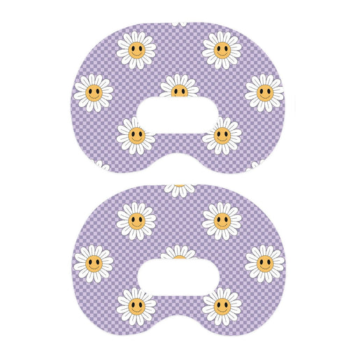 Peelz Hippie Halloween Medtronic Guardian Connect Patch Tape - Pump Peelz Patch Medical Tape White Smoke 1-Pack Medtronic CGM Tape