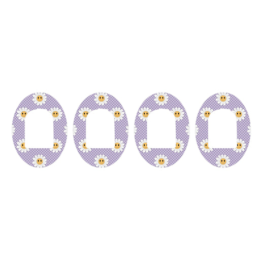 Peelz Hippie Halloween Pod Patch Tape - Pump Peelz Patch Medical Tape White Smoke 4-Pack Omnipod Tape