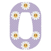 Peelz Hippie Halloween Dexcom G6 Patch Tape - Pump Peelz Patch Medical Tape White Smoke 1-Pack Dexcom G6 Tape