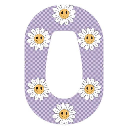 Peelz Hippie Halloween Dexcom G6 Patch Tape - Pump Peelz Patch Medical Tape White Smoke 1-Pack Dexcom G6 Tape