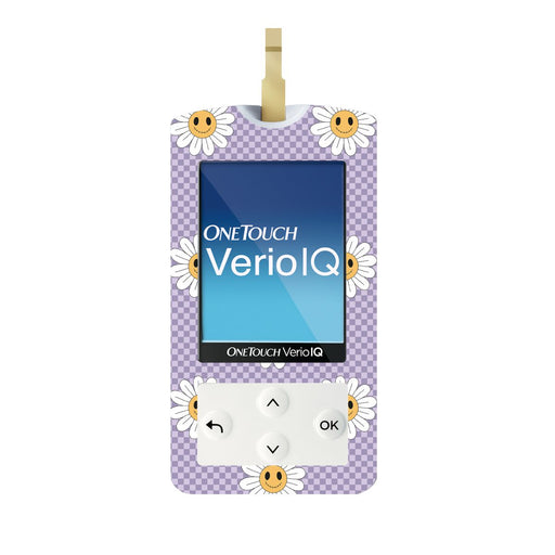 Peelz Hippie Halloween for OneTouch Verio IQ Glucometer Peelz/Stickers White Smoke