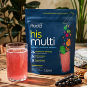 Root'd Advanced Daily Nutrition - Formulated for Men Electrolytes Dark Slate Gray Orchard-Berry / 15 Pack,Orchard-Berry / 30 Pack,Orchard-Berry / 60 Pack,Orchard-Berry / 90 Pack,Bright-Strawberry / 15 Pack,Bright-Strawberry / 30 Pack,Bright-Strawberry / 60 Pack,Bright-Strawberry / 90 Pack